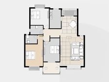 地铁一号线奥体天虹 改善大三房 交通便利 配套齐全