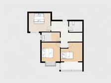 雁栖园 中间楼层 诚心出售 户型方正 无浪费