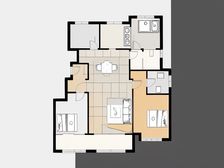 6楼东打头洋房总高7层精装几乎未住看房提前约