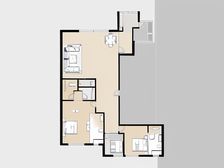 东港一线看海大平层南北通透 ,南山北海,精装修房源