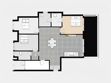 天宸府毛坯大三房业主诚心出售看房随时方便