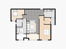 万达电梯小高层中层,人车分流小区,环境优美