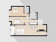 房子保养好,装修新,楼层好,无遮挡,近地铁