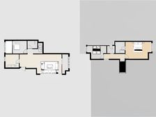 绿地城二期 3室1厅 东南