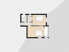 此房满五 一套税费少 边套全明 房型方正 采光好