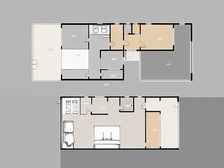 头排底跃端户,两个入户花园一个侧花园,一个露台庭院