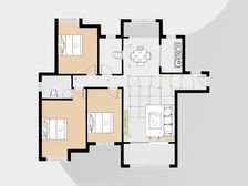 视野宽阔采光充足配套完善地铁灌婴路站交通便利