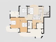 海滨假日花园小区 3室1厅 南 西 北