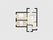 封闭小区 精装修诚心卖 拎包入住 采光足