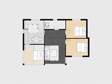 房子满四,采光好,视野开阔,双客厅 ,格局合理,