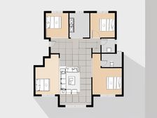 金地物业,电梯洋房,南北通透户型,诚意出售