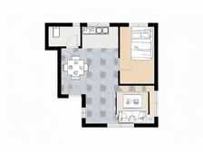 房子空置,小两室,看房子方便,生活方便