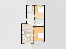 美林园,地铁,南北通厅落地窗,采光好