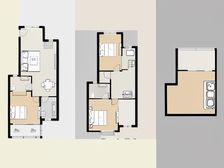 上下三层 复式 濒临地铁三号线 交通方便 诚心出售