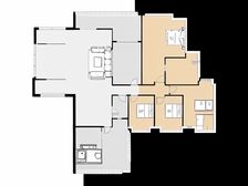 空中大院子70方+20方入户悠闲空间 精装保养好