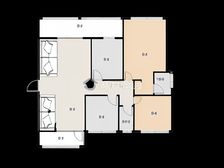 远达雲璟花园洋房四房,采光好,户型结构好,诚心出售