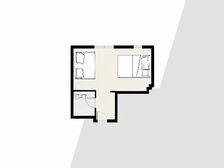 中国铁建梧桐汇 1室1厅 北