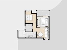 雍江悦庭 1室1厅 北