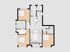 此房源为大三居户型,采光较好,打头房源