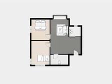 今都小区 两室一厅 视野好 装修保持好 拎包住