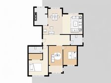 山海佳苑,错层顶加阁3层精装,看山看海景观好