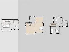 清水毛坯 带院子的独栋别墅