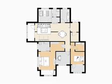 十里洋房顶层复式 带露台 带车位南向视野无遮挡