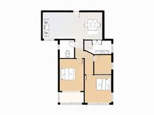 宏泰公寓 3室2厅 南