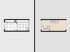 润达丰大厦 1室1厅 南