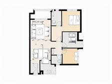 钧明城一期洋房,看明湖公园二期湖景,采光好,环境好