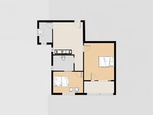 鑫隆花园双南两房+中间楼层+全明户型+业主诚意