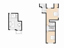 南北跃层户型 动静分离 楼层高视野好