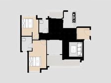 北滘新城 南北对流 三房两卫