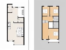 70年产权的稀有叠拼别墅,有土地证,满五