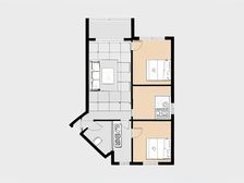 高升桥东路19号 3室1厅 南