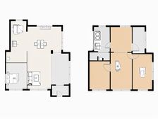 软件园次新房 洋房前面是幼儿园楼间距大