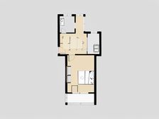 简装 近地铁!一室一厅 看房方便 欢迎咨询