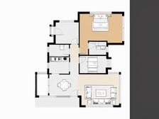 滨河公园旁 帝雍园三房两卫 三阳台 诚意出售