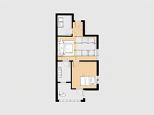 凤凰花园电梯正规一室一厅 交通方便