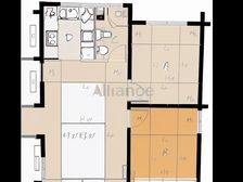 北欧云著 高层98平毛坯房2室南北通透户型80万出售可谈