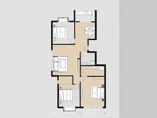 房子格局好,西打头,带西窗,采光视野无遮挡。