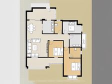 朝南户型,接地气采光好,宜居四房