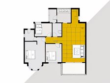祈福南湾半岛 电梯精装房 采光通风很好 向南