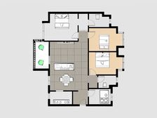 万科金色家园万科里 4室1厅 西南