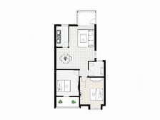 户型方正、带前.后.视野宽阔、采光充足 配套齐全