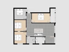 诚心出售小高庄四室房,简单装修,过户费用低。