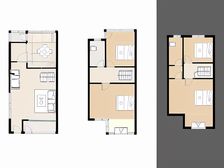 3百万 装修 联排别墅 带车位 带院子