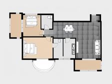 金宝街·鸿安国际大厦·2室·2厅
