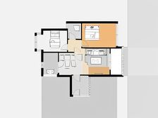 嘉盈名苑 2室1厅 东