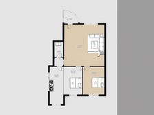 新上交大封闭小区兴港花园 南北通透 两室大客厅